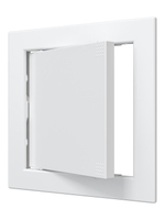 Люк ревизионный Л фланец 146х146 нажимной 168х168 пластик EVECS