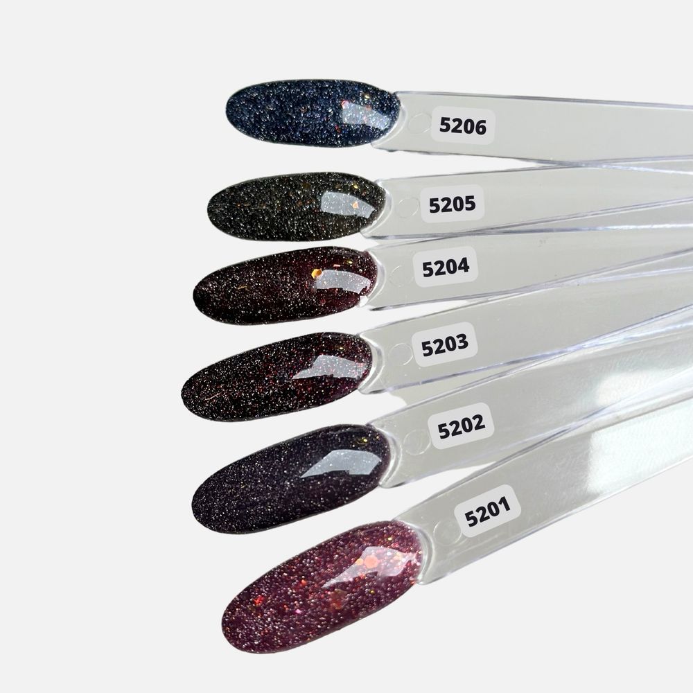 5204 Гель-лак светоотражающий "Светлячок" 8 г