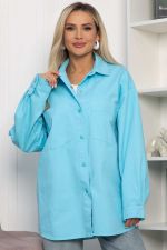 Рубашка Будь в тренде (голубая) Б13788-4М LT Collection