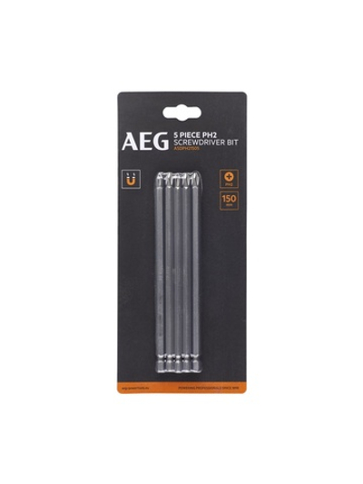 Биты 5 шт, РН2, 150 мм AEG ASDPH21505 4932479506