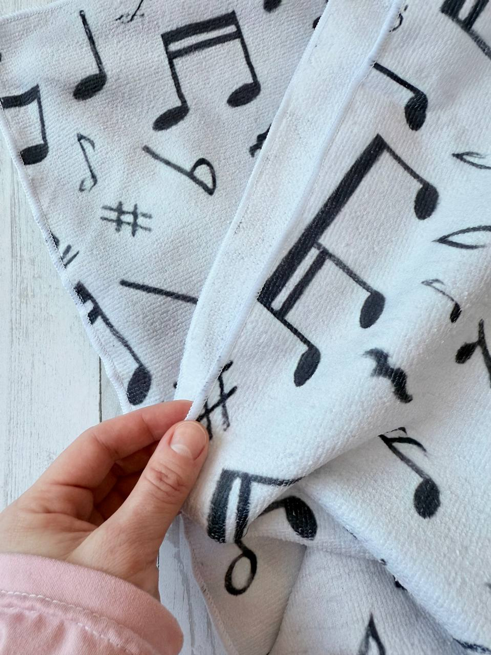 Полотенце "Нотки"