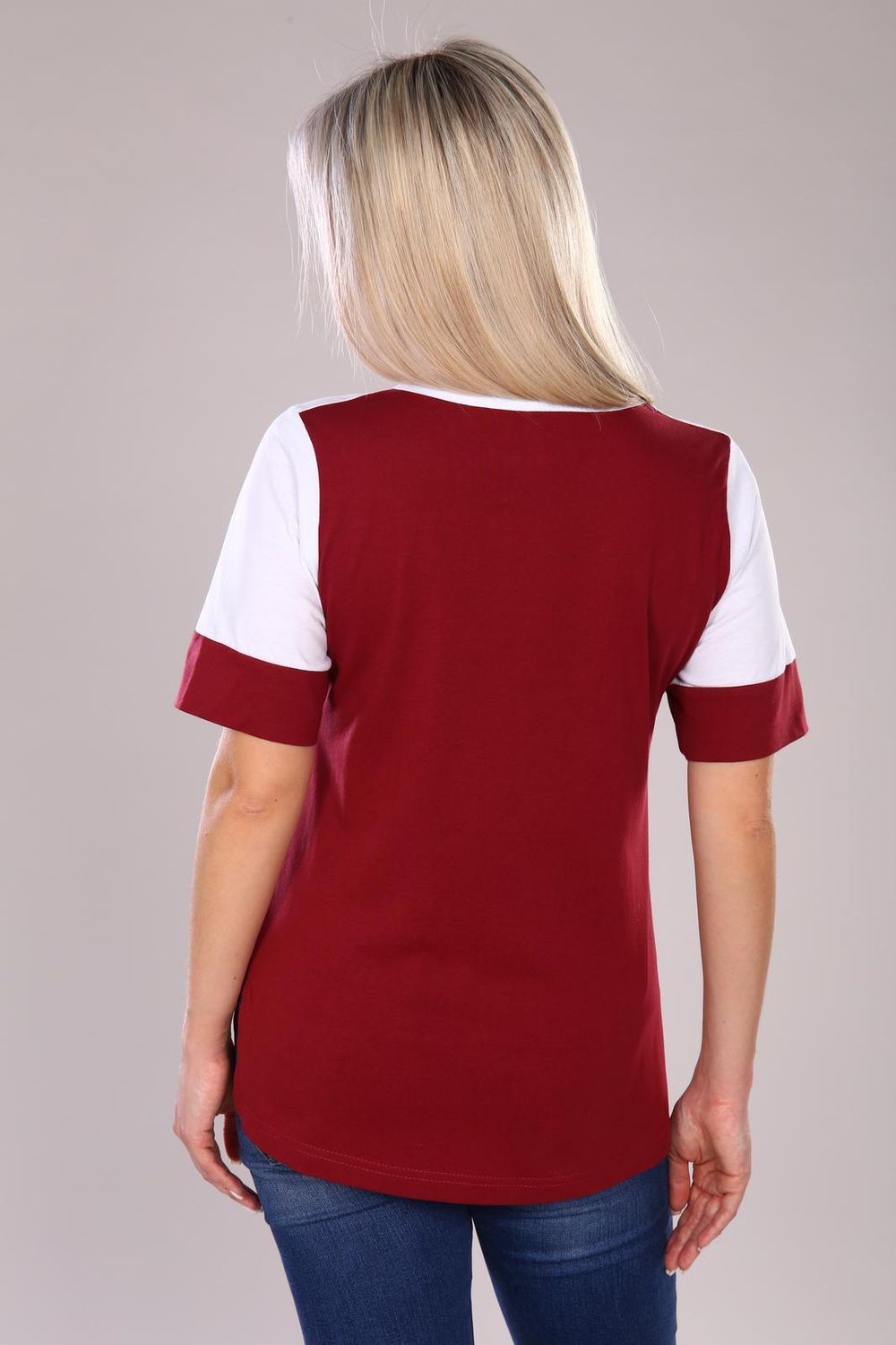 Тедита - футболка бордовый Iv-capriz