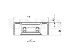 Ролик натяжной приводного ремня UNIO TNS-10207