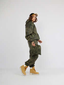 Костюм для активного отдыха Prival Ветровлагозащитный, женский, кмф Пиксель