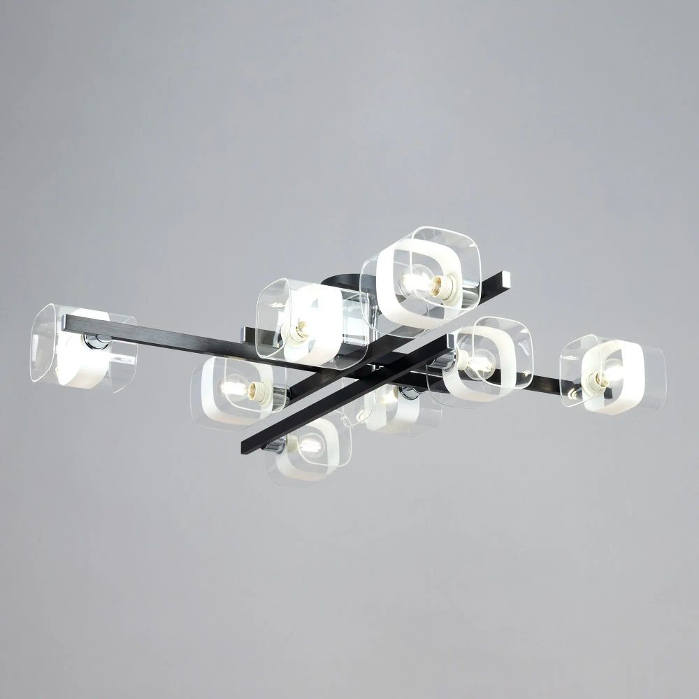 Citilux Вирта CL139282 Люстра потолочная Чёрная