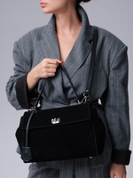 Замшевая сумка Nadi DBR 31356 черный