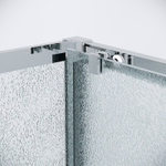 Душевой уголок Grossman Cosmo 100х90 120.K33.02.1090.10.02 профиль Хром стекло шиншилла
