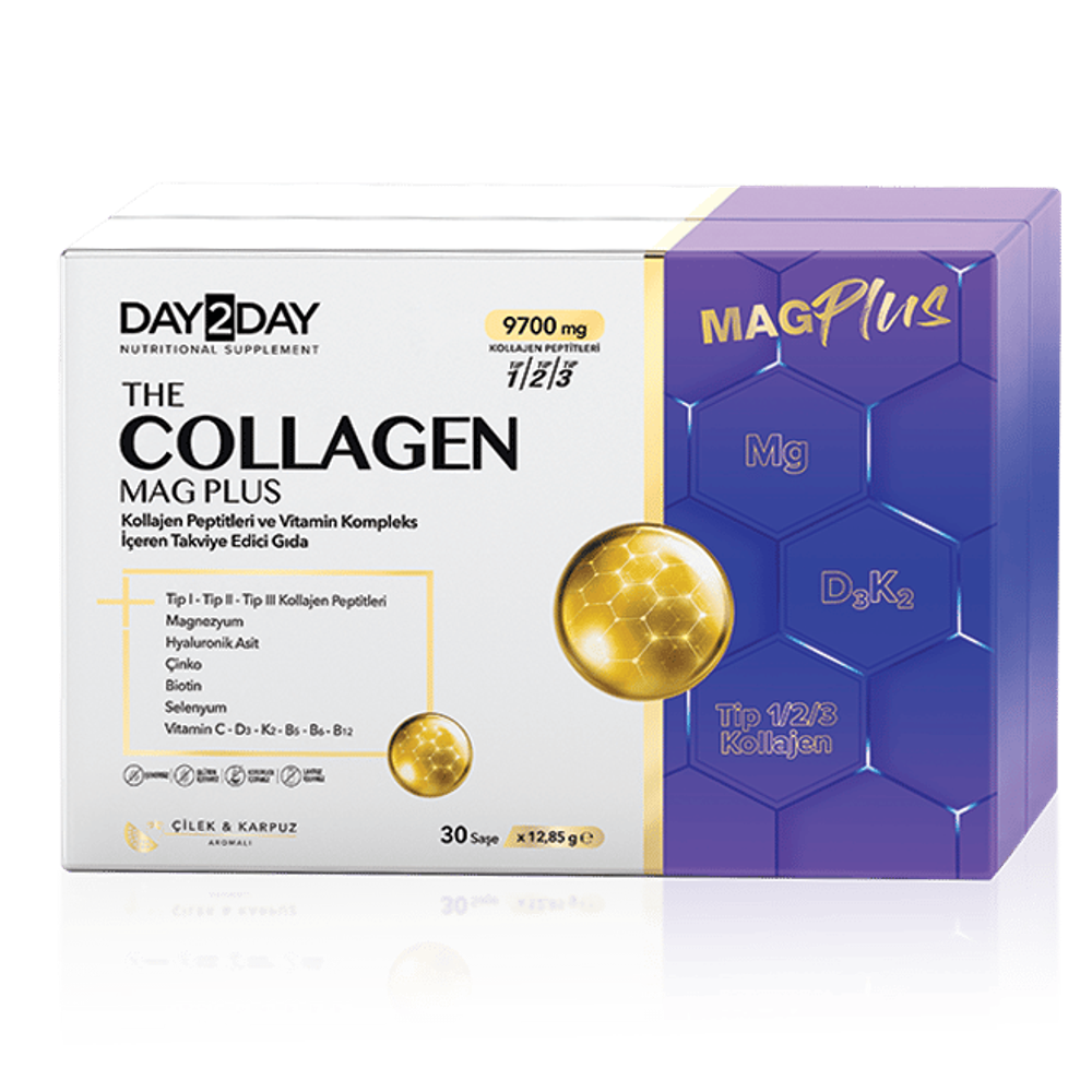 Orzax Day2Day the Collagen Mag Plus 30 sachets / Коллаген с магнием