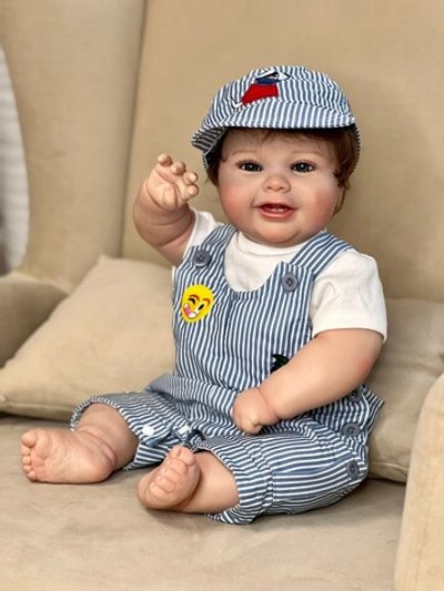 Кукла Реборн виниловая 50см в пакете (FA-245)