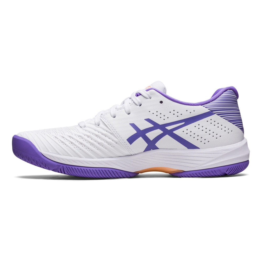 Женские теннисные кроссовки ASICS Solution Swift FF All Court Shoe Women - White, Lilac