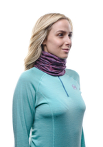 Бандана Buff LIGHTWEIGHT MERINO WOOL SOLID PURPLE RASPBERRY
