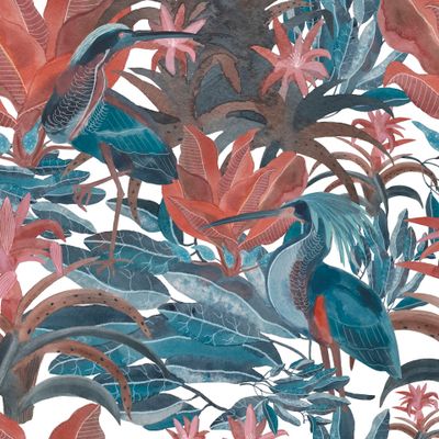 Цапля и бромелия вариант 2