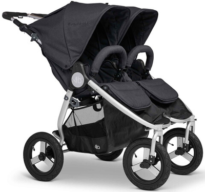 Детская коляска для двойни Bumbleride Indie Twin 2 в 1 Dusk Premium