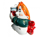 Ёлочная игрушка "Карлсон" (Лефортовский фарфор)