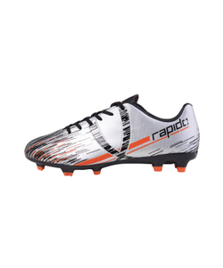Бутсы футбольные Rapido FG Silver/black, детский