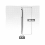Набор с гравировкой: Ежедневник недатированный и Шариковая ручка Parker Jotter Essential, St. Steel