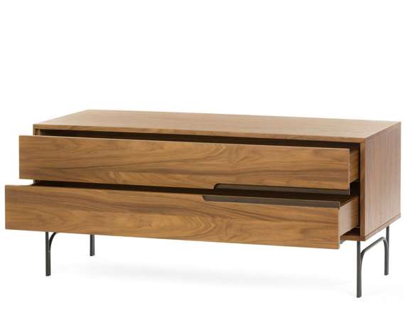 ТВ-тумба Tara 120х55 см, шпон ореха