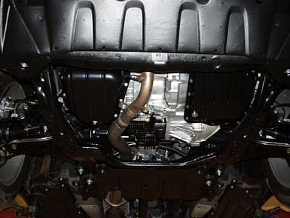 Защита картера и КПП Sheriff для Toyota Camry V (XV30) 2001-2006 арт.24.0387