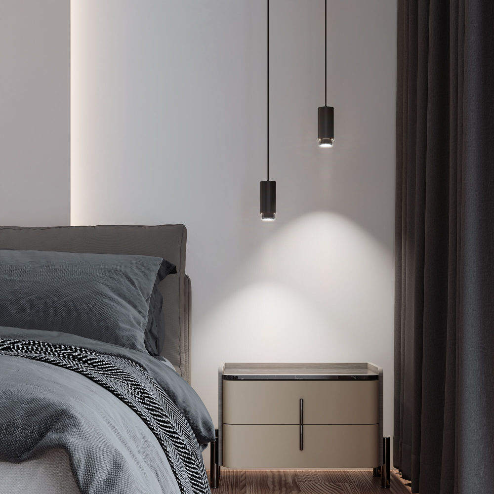 Подвесной светильник Elektrostandard Nubis 50122/1 GU10 чёрный