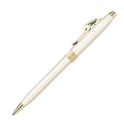 Cross Sentiment Charm Pearlescent Ivory/Gold (AT0412-4)