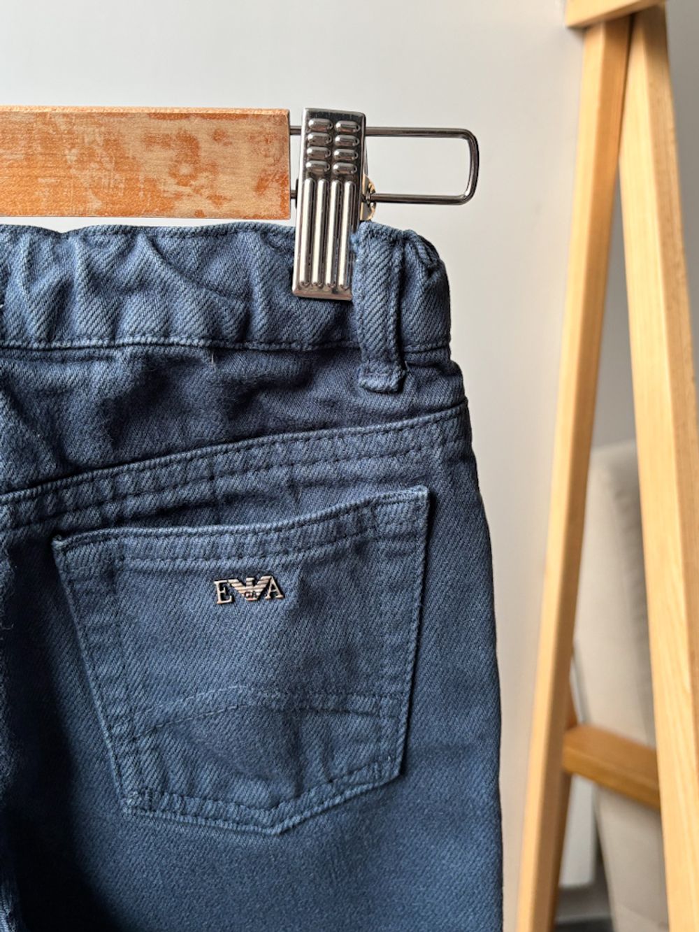 Брюки из денима Emporio Armani, 98