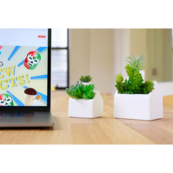 Кашпо Kikkerland Mini Cozy Cottage