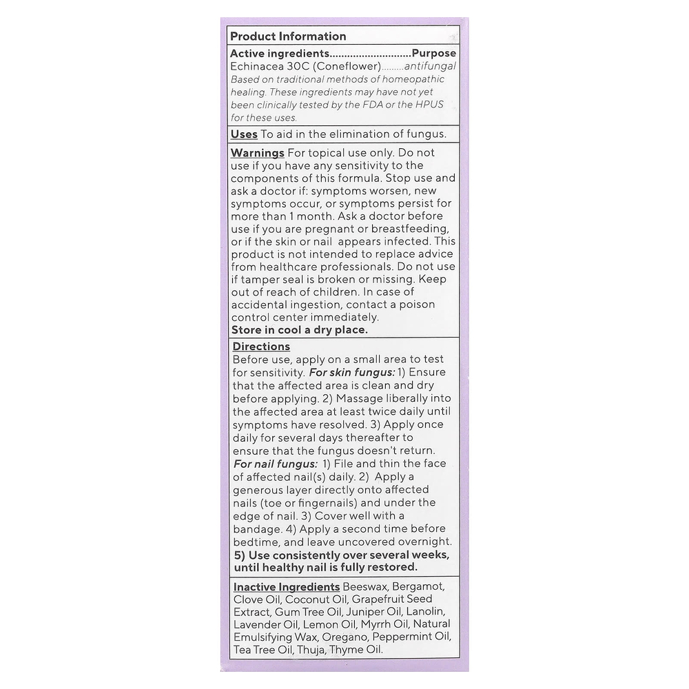 Marie Originals, Биоактивная мазь от грибка кожи и ногтей, 28 г (1 унция)