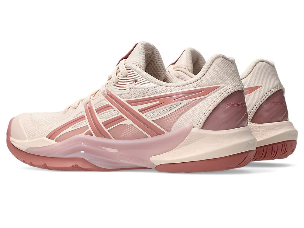 Женские кроссовки для бадминтона/сквоша Asics Powerbreak FF - pearl pink/morganite