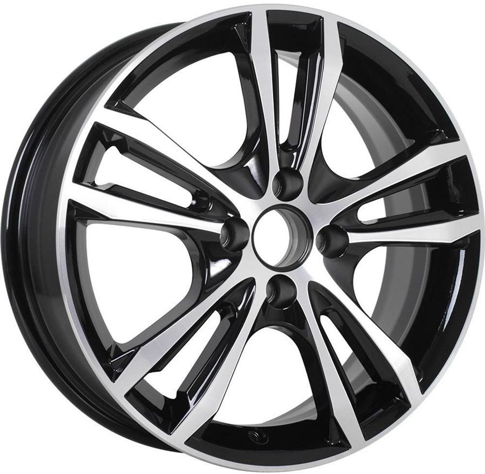 K&amp;K Samara 6x16 5x112 ET 40 Dia 66.6 (алмаз черный)