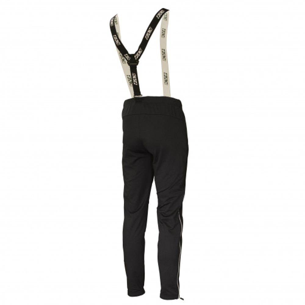 Брюки разминочные KV+ CROSS with braces black, детские, 21V111.1J