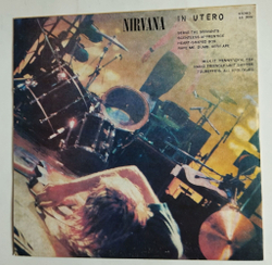 Винтажная виниловая пластинка Nirvana In Utero (Россия 1993)