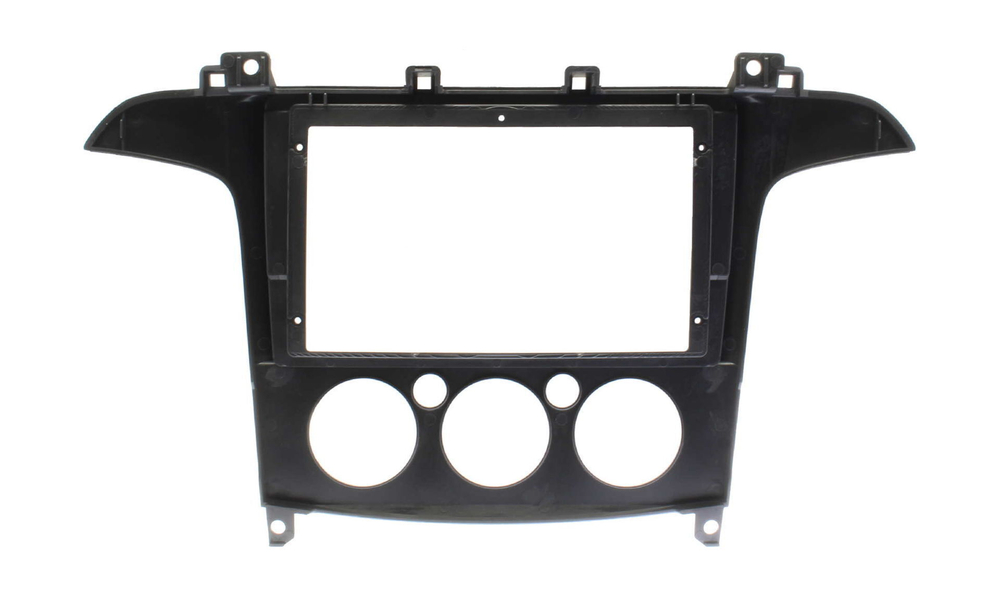 Переходная рамка магнитолы FORD S-MAX 2006-2010 9 дюймов (авто с кондиционером)
