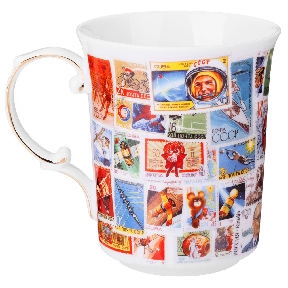 Кружка 500мл Марки СССР, 85-1485