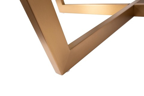 Стол журнальный круглый d100x40см Garda Decor искусственный мрамор