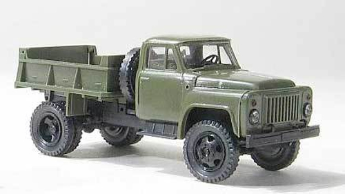 Грузовик-3504 самосвал гражданский 1:87