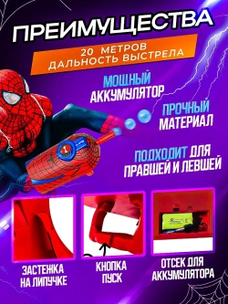 Бластер орбиз человека паука