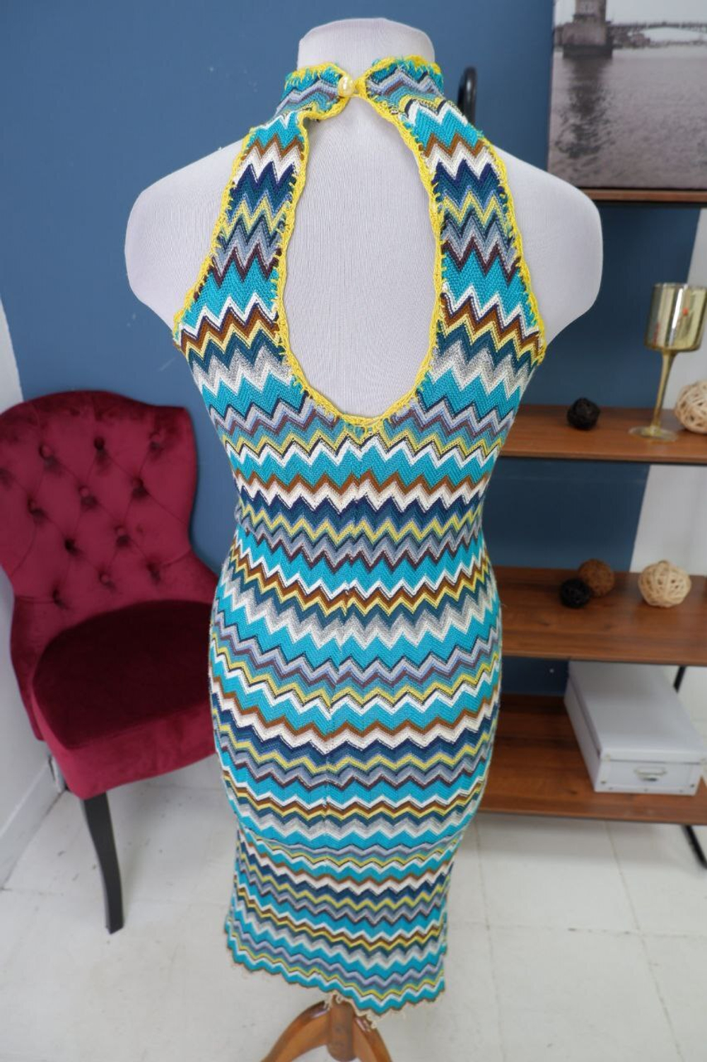 Платье ручной работы романтическое 40-42 размер