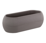 Кашпо ПИКАНТО овальное 280*115*90мм 1,3 л с пристегнутым поддоном