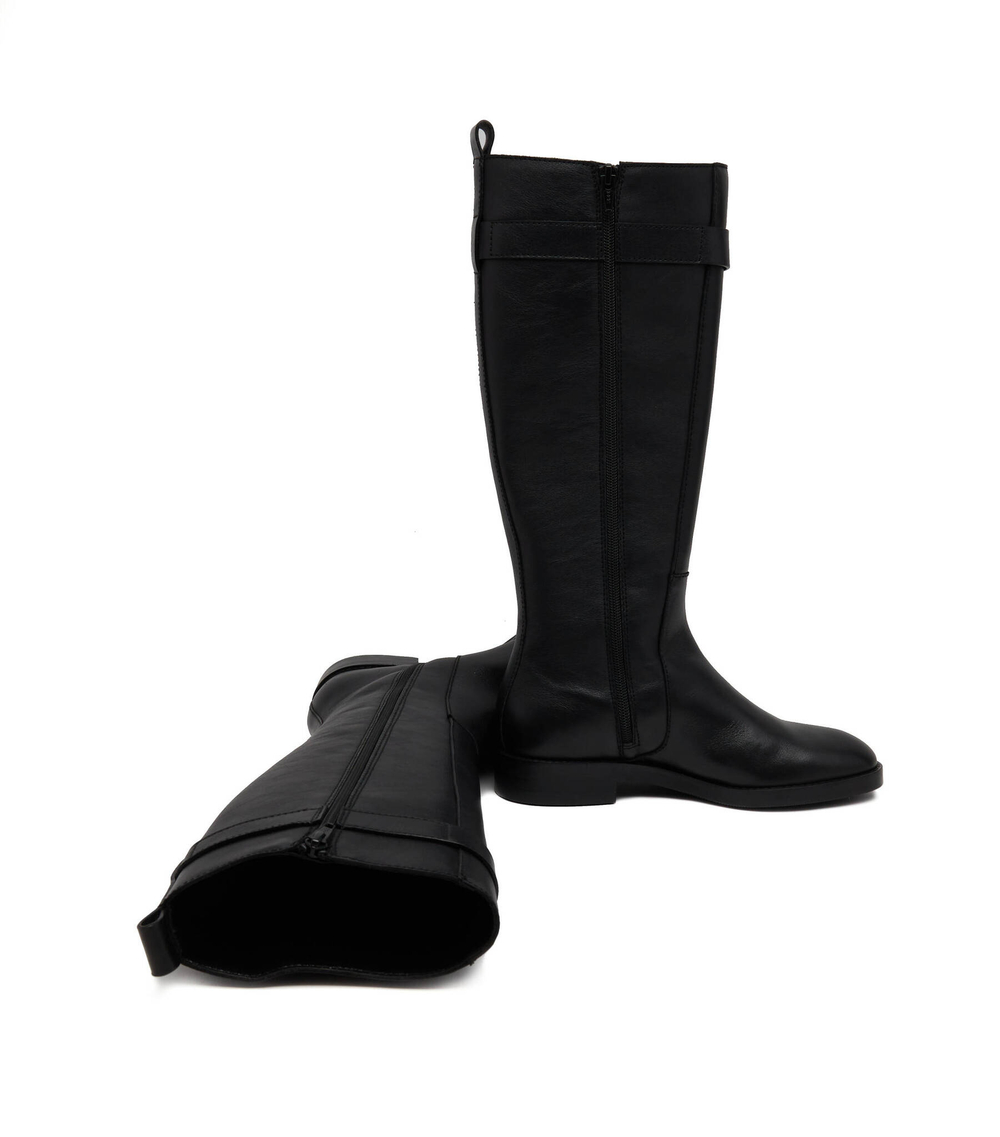 Кожаные офицерские сапоги chany See By Chlo\u00e9 - черный(SB41093A 18147)