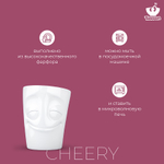 Кружка cheery, 350 мл, белая