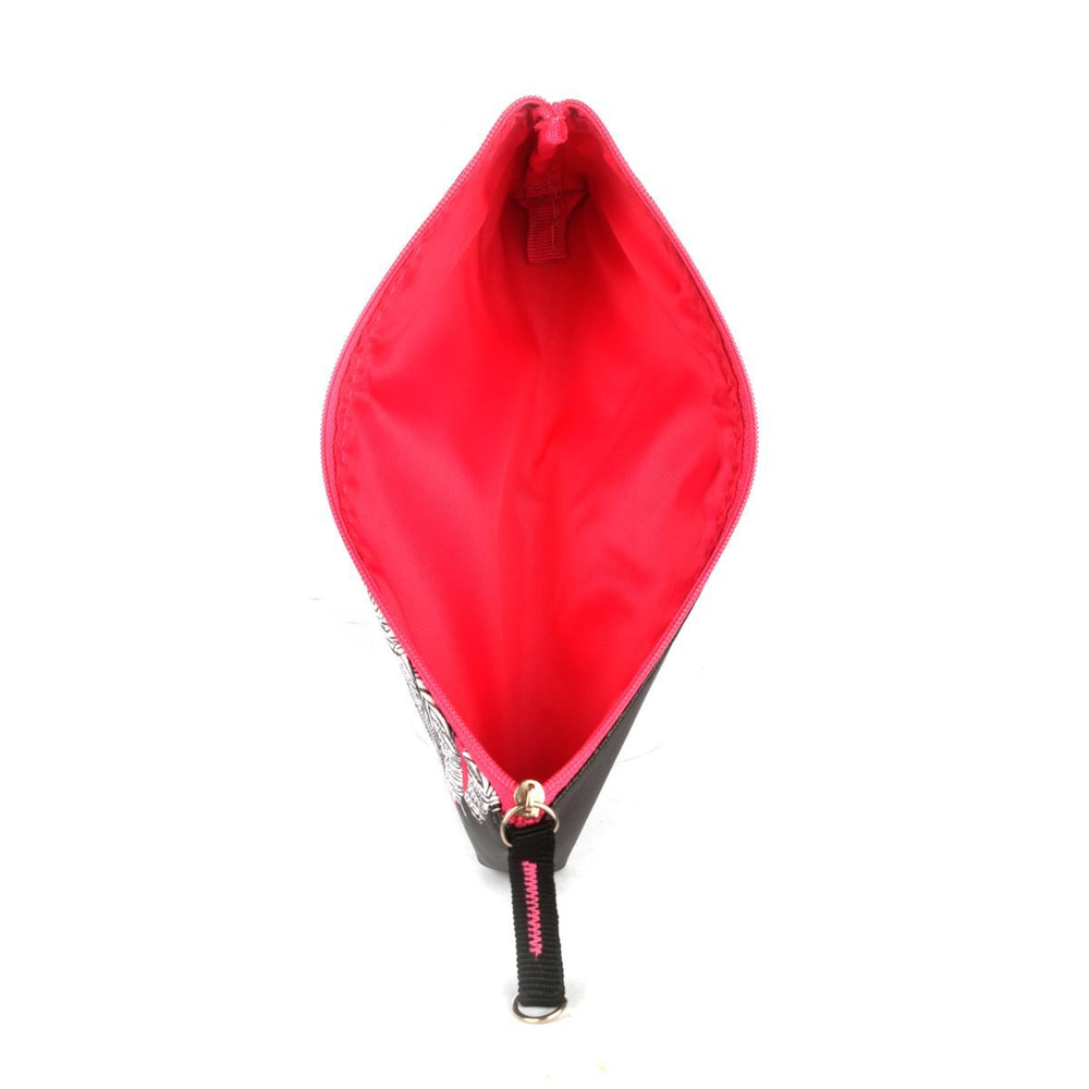 Пенал 20x7,5x2см "Девочка в очках" искус.кожа (Феникс+)