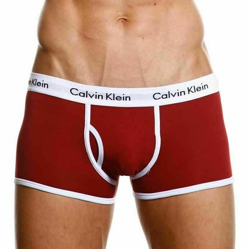 Мужские трусы боксеры красные Calvin Klein 365 Cherry-Red