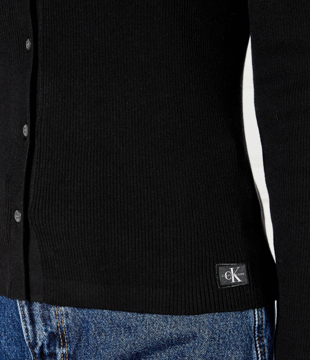Кардиган CALVIN KLEIN JEANS - черный(J20J224239)