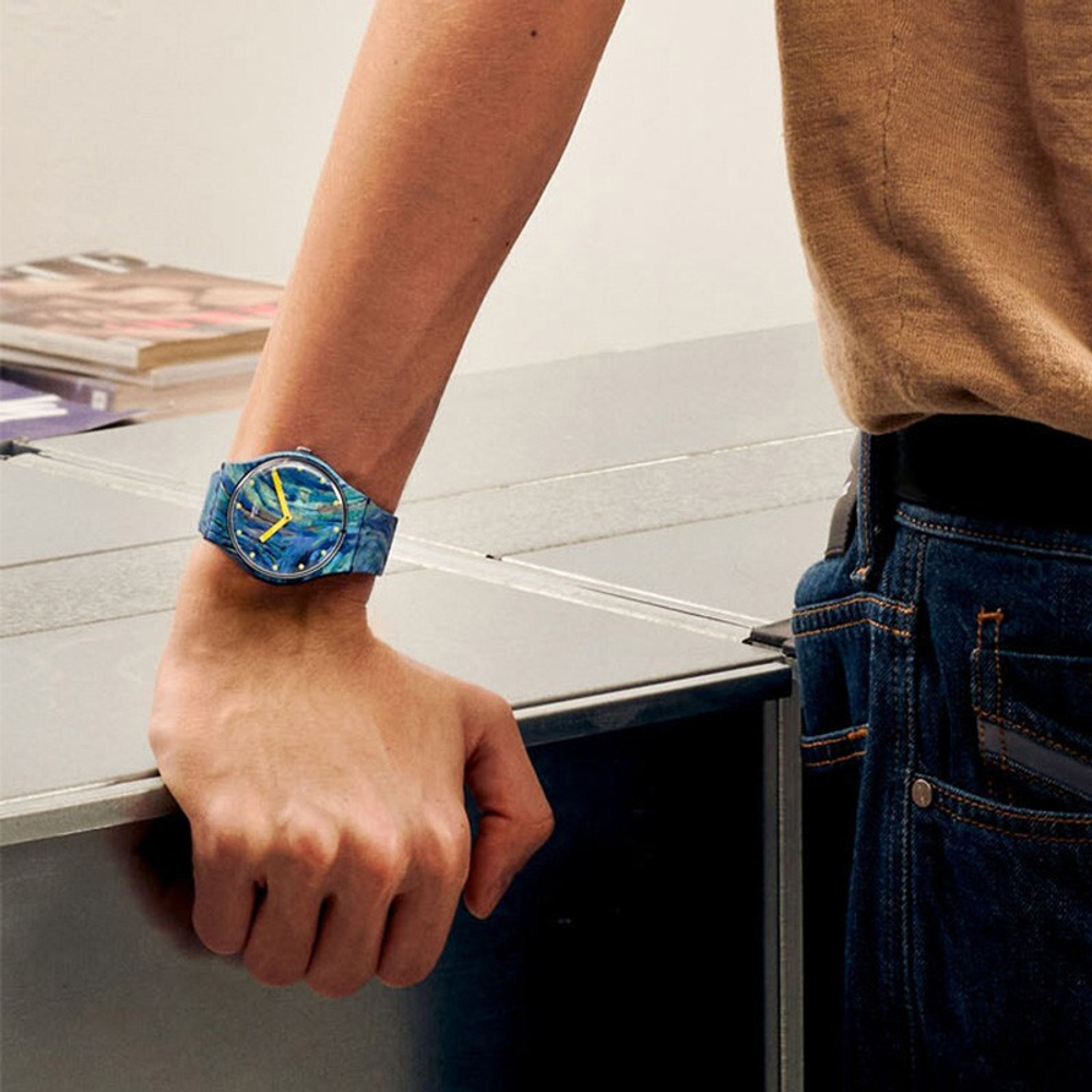 SWATCH X MoMA Van Gogh SUOZ335