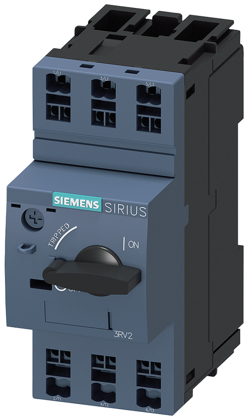 Siemens Выключатель Автоматический для защиты электродвигателя, 65A, 3RV20111FA20
