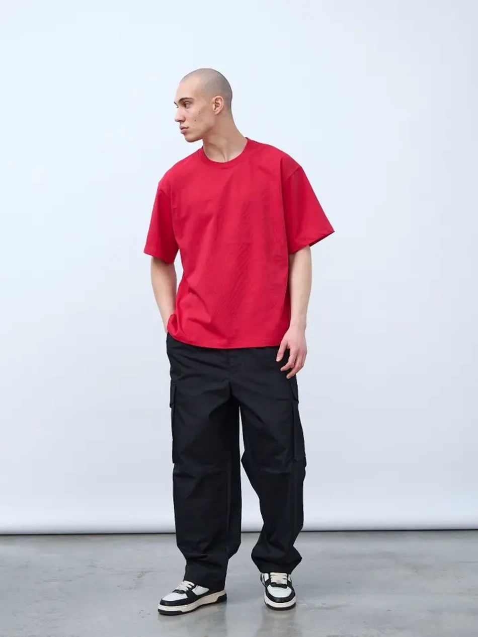 Футболка оверсайз (magenta) 230 г