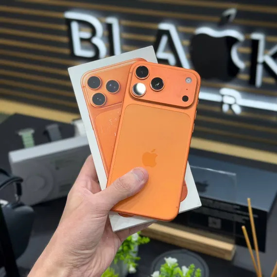 Б/У Телефон Apple iPhone 17 Pro Max 256Gb Cosmic Orange 100% (H14GCJQXNY)