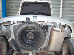 Фаркоп оцинкованный Galia T053A для Toyota Corolla Verso 2004-2009(паспорт и сертификат в комплекте)(без электрики)