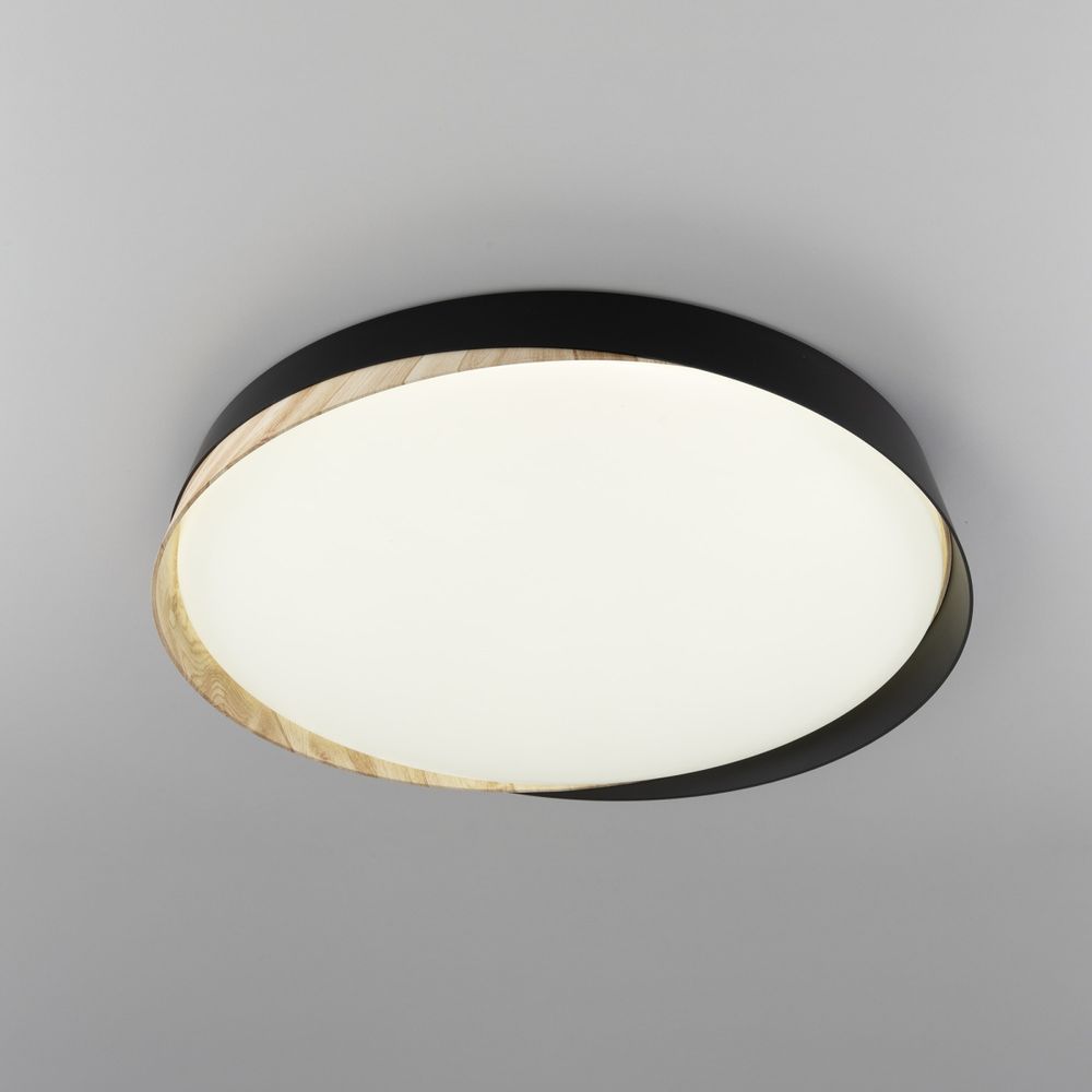 Citilux BONNY CL754451G LED RGB Светильник с пультом Чёрный + Клён