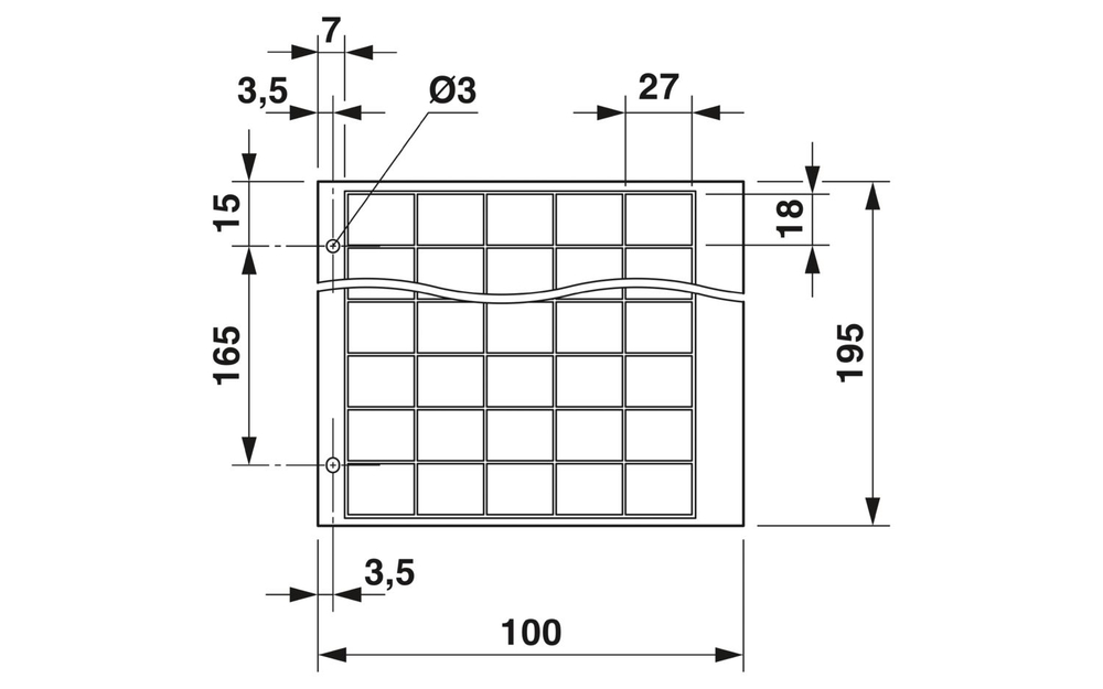 0806893 - GPE 27X18 SR/R - Гравировочный материал